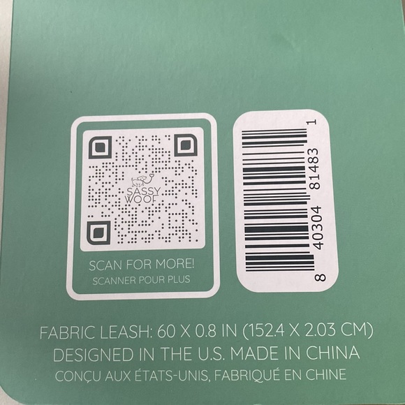 NWT Sassy Woof Puppuccino dog leash and waste bag holder - Picture 4 of 5